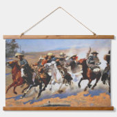 木製トップウォールタペストリー 吊り下げ型タペストリー (正面)