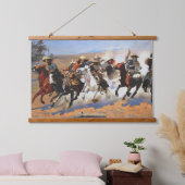 木製トップウォールタペストリー 吊り下げ型タペストリー (寝室)