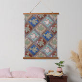 木製トップウォールタペストリー 吊り下げ型タペストリー (寝室)