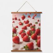 木製トップウォールタペストリー 吊り下げ型タペストリー (正面)