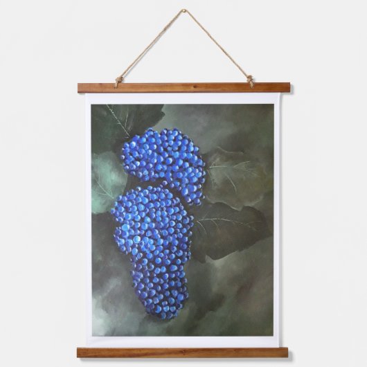 木製トップウォールタペストリー 吊り下げ型タペストリー (正面)