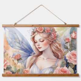 木製トップウォールタペストリー 吊り下げ型タペストリー