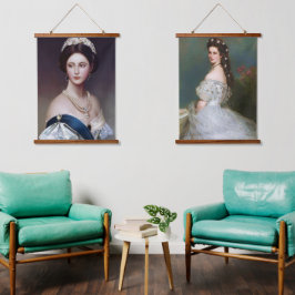 木製トップウォールタペストリー 吊り下げ型タペストリー