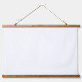 木製トップウォールタペストリー 吊り下げ型タペストリー (正面)