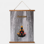 木製トップウォールタペストリー 吊り下げ型タペストリー (正面3)