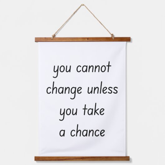 木製トップウォールテーペストリーの変更 吊り下げ型タペストリー (正面)