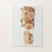 木製トラクター ジグソーパズル (縦)