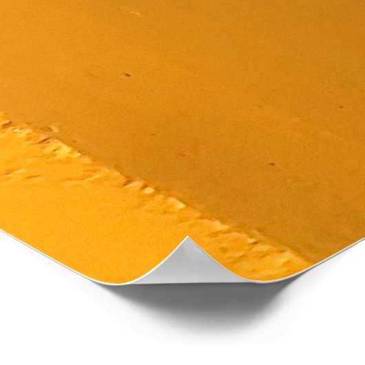 木製ドアの前の階段 ポスター (角)