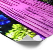 木製ニンフ。編集文字または削除 ポスター (角)