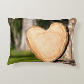 木製ハート アクセントクッション (裏面)