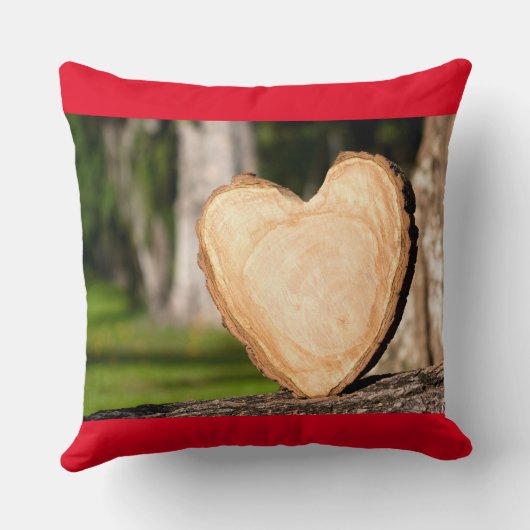 木製ハート クッション (裏面)