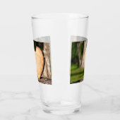 木製ハート タンブラーグラス (左)