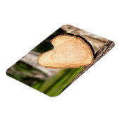 木製ハート マグネット (左側)