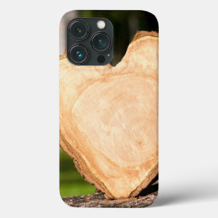 木製ハート iPhone 13 PROケース