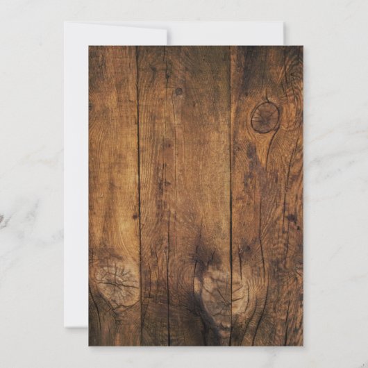 木製バケットデイジーカントリーマザーズデイブランチ 招待状 (裏面)