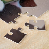 木製パズルのピース ジグソーパズル (側面)