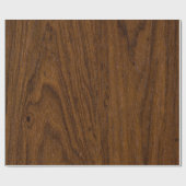 木製パタ素朴ーン ラッピングペーパー (フラット)