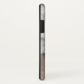 木製パネル大理石（モノグラム付） Case-Mate iPhoneケース (裏面/右)