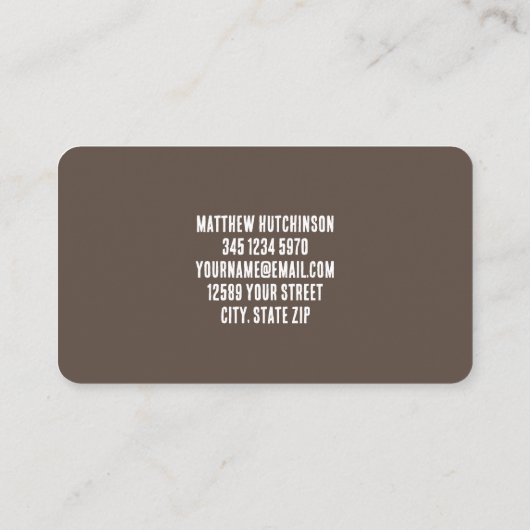 木製パレット 名刺 (裏面)