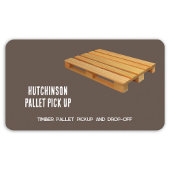 木製パレット 名刺