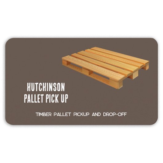 木製パレット 名刺