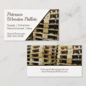木製パレット 名刺 (正面/裏面)