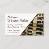 木製パレット 名刺 (正面)