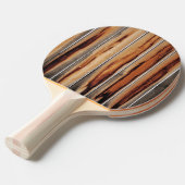 木製フェンスのテクスチカッコいいャ 卓球ラケット (正面アングル)