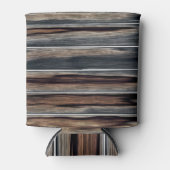 木製フェンスのテクスチカッコいいャ 缶クーラー (正面)