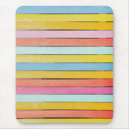 木製フェンススラット マウスパッド