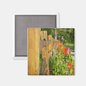 木製フェンス磁石 マグネット (正面/裏面)