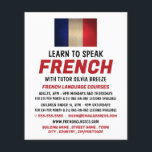 木製フランスの旗、言語コーフランスのス広告 チラシ<br><div class="desc">木製フランスのの旗フランスのと言語コー広告スのフライヤーは名刺ストアで。</div>