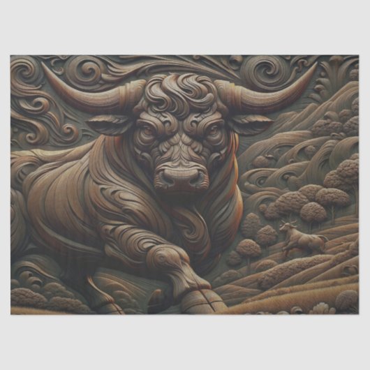 木製ブルデクページティッシュペーパー 薄葉紙 (正面)