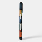 木製ブロックテクスチャiPhoneケース Case-Mate iPhoneケース (裏面 / 右)