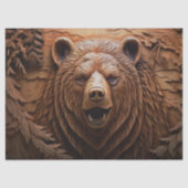 木製ベアデクページティッシュペーパー 薄葉紙 (正面)