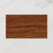 木製ベニヤ名刺 名刺 (裏面)