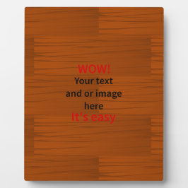 木製ベースライヤー独自の文字を追加 フォトプラーク