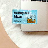 木製ボックスのホームクリーニングツール |メイド 名刺