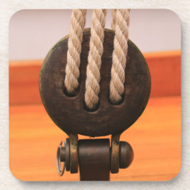 木製ボートブロック – 懸命プラスチックコースター コースター