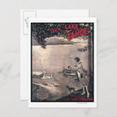 木製ボートポスター ポストカード (正面/裏面)