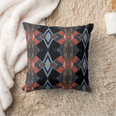 木製ボート抽象芸術枕 クッション (ブランケット)