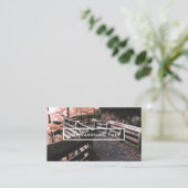 木製ボードウォークアポイントメントのリマインダ 予約カード (スタンド正面)