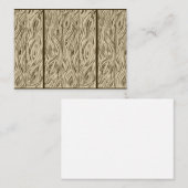 木製ボーフランスのドインスパイアオラ板名刺 名刺 (正面/裏面)