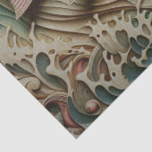 木製マスのデコページティッシュペーパー 薄葉紙 (詳細)