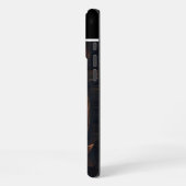 木製ムース標識 iPhoneケース (左側面)
