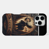 木製ムース標識 iPhoneケース (裏面横)