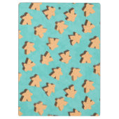 木製メープルオンティール（緑がかった色） |ボードゲーム クリップボード (裏面)