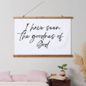 木製モダンウォールタペストリー 吊り下げ型タペストリー (寝室)