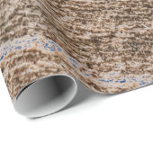 木製モダンカラフルデザイン ラッピングペーパー (ロールコーナー)