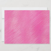 木製モダンフラットカードのピンクダスト (裏面)